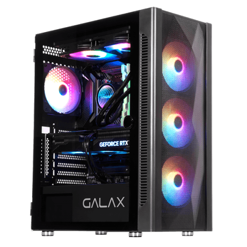 GALAX REVOLUTION-06 ALLSYNC (REV-06-AS) Computer Case Black (4*120mm ARGB Fans)