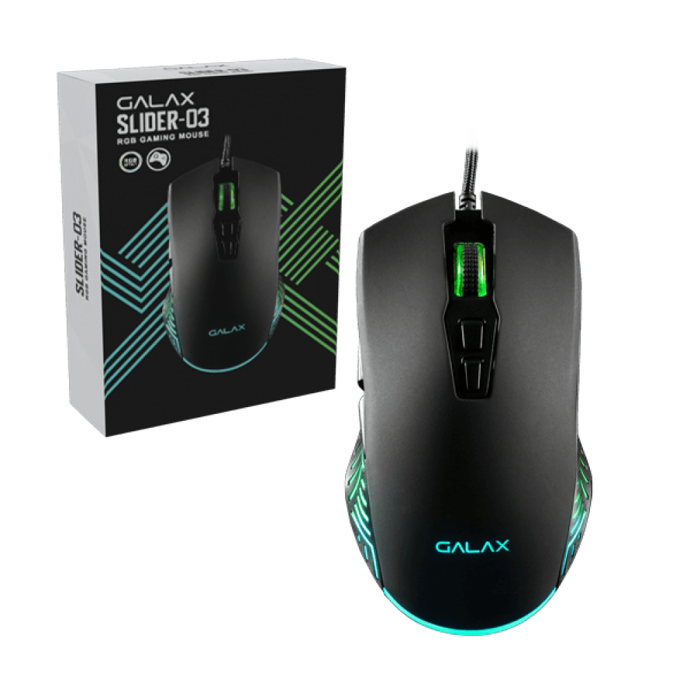 GALAX GAMING SLIDER-03 7200 DPI MOUSE MOUSE